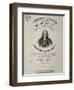 Title Page of Art of Fugue-Johann Sebastian Bach-Framed Giclee Print