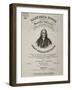 Title Page of Art of Fugue-Johann Sebastian Bach-Framed Premium Giclee Print