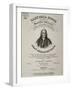 Title Page of Art of Fugue-Johann Sebastian Bach-Framed Premium Giclee Print