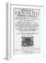 Title Page of Augustinus-Cornelius Janssen van Ceulen-Framed Giclee Print