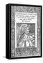 Title Page of Banquet-Dante Alighieri-Framed Stretched Canvas