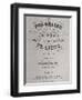 Title Page of Collection of Polish Dances-null-Framed Giclee Print