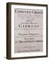 Title Page of Concerti Grossi-Francesco Geminiani-Framed Giclee Print