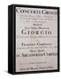 Title Page of Concerti Grossi-Francesco Geminiani-Framed Stretched Canvas