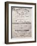 Title Page of Concertos for Pianos-Carl Maria Friedrich Ernst Von Weber-Framed Giclee Print