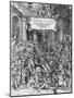 Title Page of De Humani Corporis Fabrica (Latin for on Fabric of Human Body)-Andreas Vesalius-Mounted Premium Giclee Print