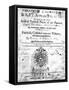 Title Page of Elias Ashmole's Theatrum Chemicum Britannicum, 1652-null-Framed Stretched Canvas