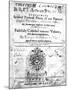 Title Page of Elias Ashmole's Theatrum Chemicum Britannicum, 1652-null-Mounted Giclee Print