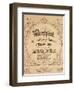 Title Page of Evening Songs-Antonin Leopold Dvorak-Framed Giclee Print