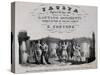 Title Page of Fausta, Opera-Gaetano Donizetti-Stretched Canvas