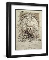 Title Page of Fruhlingsstimmen Walzer-null-Framed Giclee Print