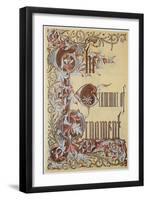 Title Page of Grammar of Ornament-Owen Jones-Framed Giclee Print