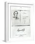 Title Page of "Les Poemes" by Edgar Allan Poe with a Portrait of the Author, 1888-null-Framed Giclee Print