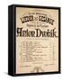 Title Page of Lieder Und Gesange-Antonin Leopold Dvorak-Framed Stretched Canvas