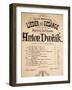 Title Page of Lieder Und Gesange-Antonin Leopold Dvorak-Framed Giclee Print