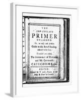 Title Page of New England Primer-null-Framed Giclee Print