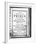 Title Page of New England Primer-null-Framed Giclee Print