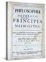 Title Page of Newton's Philosophiae Naturalis Principia Mathematica, 1687-null-Stretched Canvas