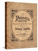 Title Page of Polonaise-Antonin Leopold Dvorak-Stretched Canvas