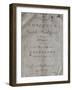 Title Page of Score for Concerto for Piano and Orchestra No 5, Opus 73-Ludwig Van Beethoven-Framed Giclee Print