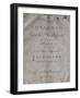 Title Page of Score for Concerto for Piano and Orchestra No 5, Opus 73-Ludwig Van Beethoven-Framed Giclee Print