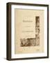Title Page of Score for Mandoline, Cantata-Claude Debussy-Framed Giclee Print