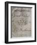 Title Page of Score for Overture to Leonore-Ludwig Van Beethoven-Framed Giclee Print