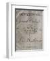 Title Page of Score for Overture to Leonore-Ludwig Van Beethoven-Framed Giclee Print