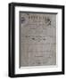 Title Page of Score for Pastoral Symphony No 6 in F Major, Opus 68-Ludwig Van Beethoven-Framed Giclee Print