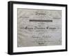 Title Page of Score for Piano Sonata-Ludwig Van Beethoven-Framed Giclee Print