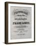 Title Page of Score for Prometheus-Franz Liszt-Framed Giclee Print