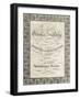 Title Page of Score for Symphony No 8 in F Major, Opus 93, 1812-1813-Ludwig Van Beethoven-Framed Giclee Print