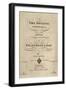 Title Page of Score for Three Sonnets of Petrarch-Franz Liszt-Framed Giclee Print