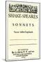 Title Page of Shakespeare's Sonnets-null-Mounted Giclee Print