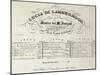 Title Page of Sheet Music for Lucia Lammermoor, Opera by Gaetano Donizetti-null-Mounted Giclee Print