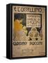 Title Page of Sheet Music of E L'Uccellino, Lullaby-Giacomo Puccini-Framed Stretched Canvas