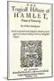 Title Page of the 1605 Hamlet by William Shakespeare-null-Mounted Giclee Print