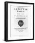 Title Page of the First Collection of "La Gazette", 1632-Theophraste Renaudot-Framed Giclee Print