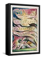 Title Page: Plate 1 from 'Songs of Innocence and of Experience' C.1815-26-William Blake-Framed Stretched Canvas