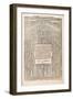 Title-Page Showing the Parliament of Toulouse, 1515-null-Framed Giclee Print