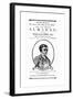 Title Page to Benjamin Banneker's Almanac-null-Framed Giclee Print