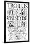 Title Page: Troilus and Criseyde, 1927-Eric Gill-Framed Giclee Print