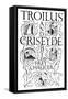 Title Page: Troilus and Criseyde, 1927-Eric Gill-Framed Stretched Canvas