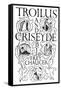 Title Page: Troilus and Criseyde, 1927-Eric Gill-Framed Stretched Canvas