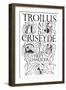 Title Page: Troilus and Criseyde, 1927-Eric Gill-Framed Giclee Print