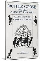 Title Page With Silhouette Of Children Dancing Round a Tree-Arthur Rackham-Mounted Giclee Print