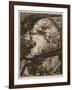 Title Plate, Plate I from Imaginary Prisons, C.1750 (Etching on Paper)-Giovanni Battista Piranesi-Framed Giclee Print