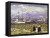 Title Unknown-Maurice Brazil Prendergast-Framed Stretched Canvas