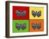 Titled Butterflies-Sartoris ART-Framed Giclee Print