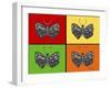 Titled Butterflies-Sartoris ART-Framed Giclee Print